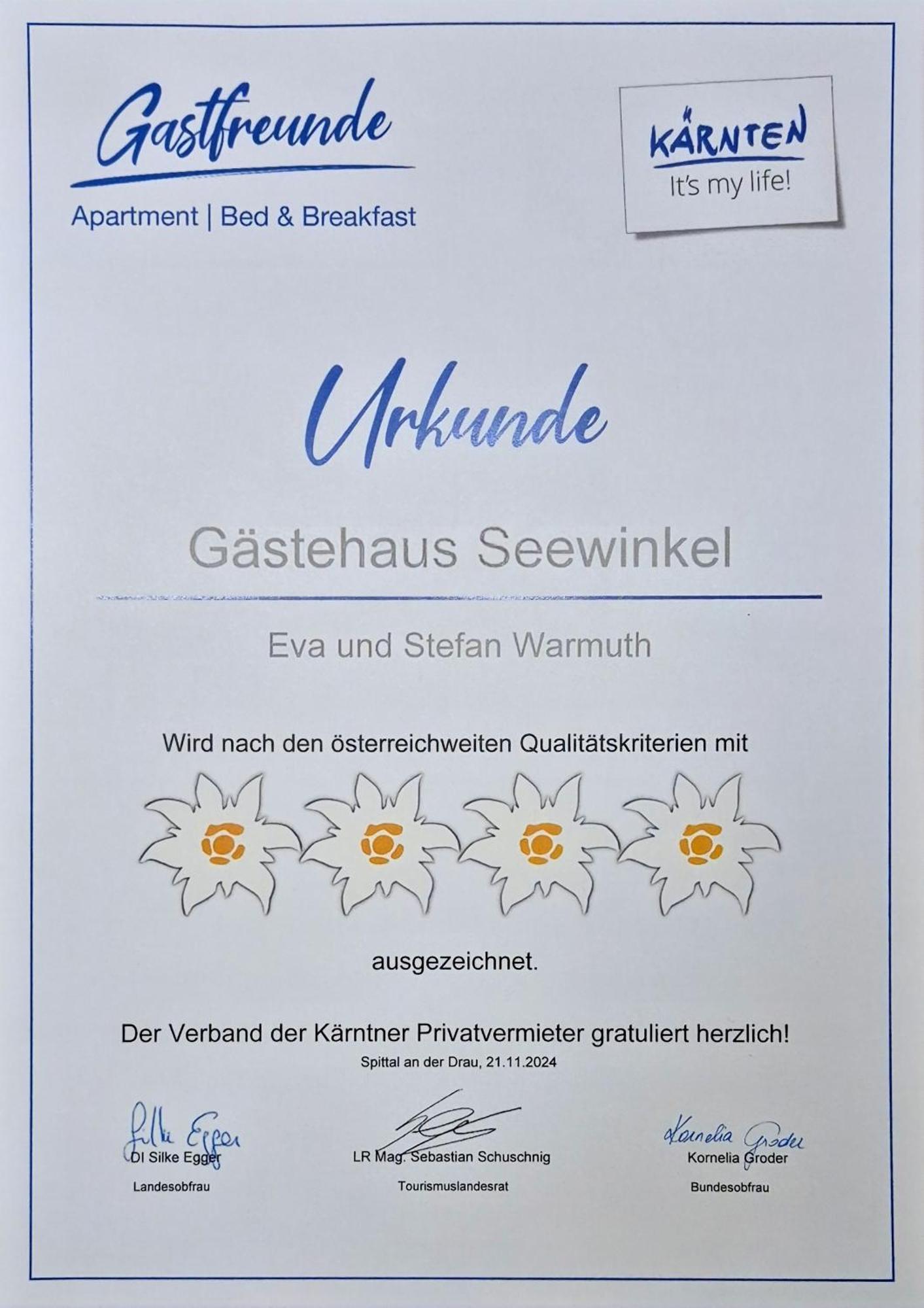 Gaestehaus Seewinkel Presseggersee Buitenkant foto